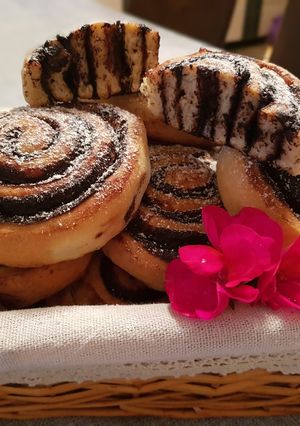 Kakaós csiga 🐌 recept fotója