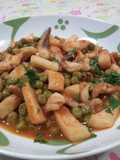 Seppie con piselli