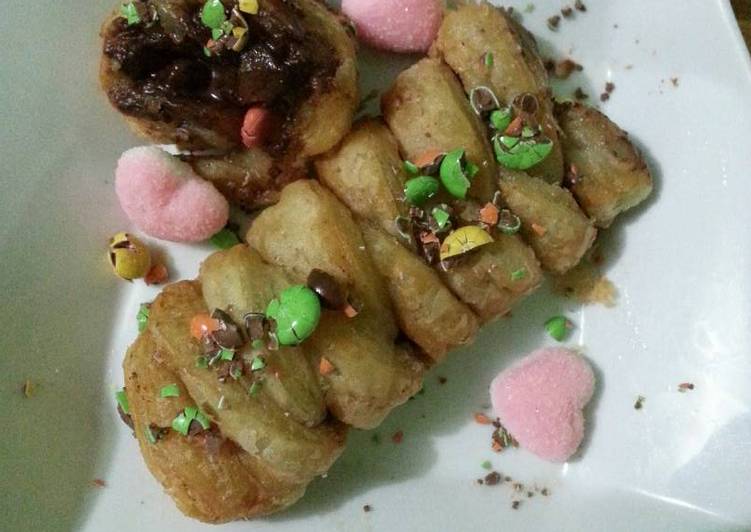 Resep Puff Pustry Goreng Coklat Meleleh Anti Gagal