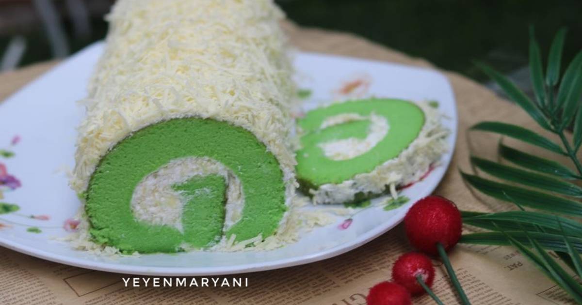 Resep Bolu Gulung Pandan Oleh Yeyen Maryani Cookpad