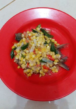 Foto resep Ikan peda siram jagung pedas