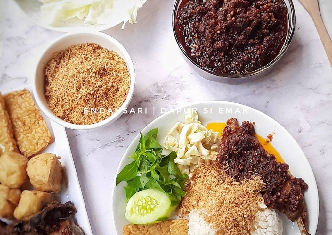 Ayam Goreng Sambal Hitam Madura