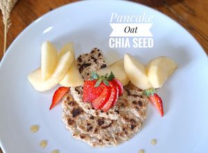 Foto resep Pancake Oat Chia Seed