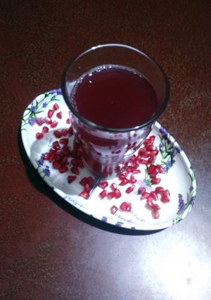 A picture of Pomegranate juice.