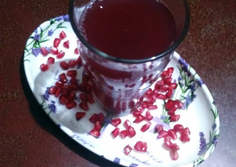 Step-by-Step Guide to Make Quick Pomegranate juice