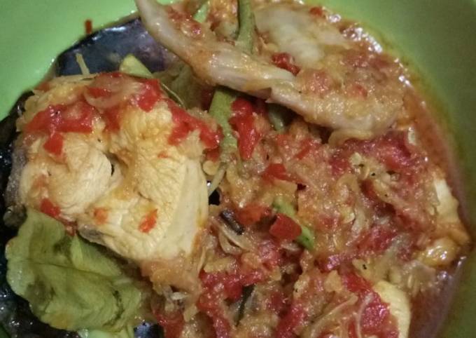 Sambal Lado Tanak Ayam