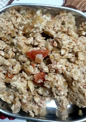 A picture of Egg Bhurji.