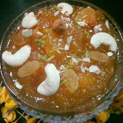 Apple Orange Halwa A picture of Apple Orange Halwa.