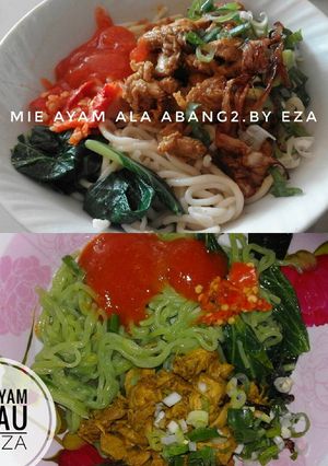 Foto resep Mie ayam ala abang2