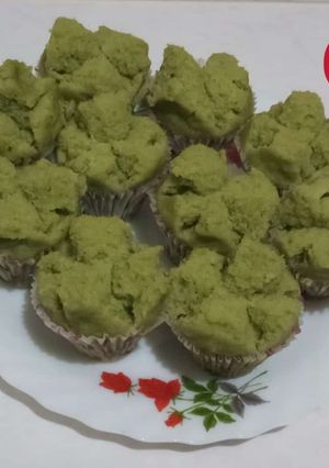 Foto resep Bolu kukus pandan