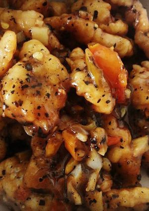 Foto resep Chiken slice lada hitam