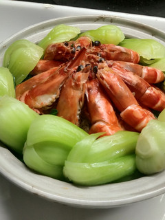 鮮蝦粉絲煲 的食譜成品照片