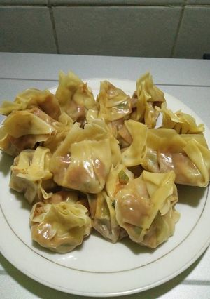 Foto resep Pangsit Daging Pedas