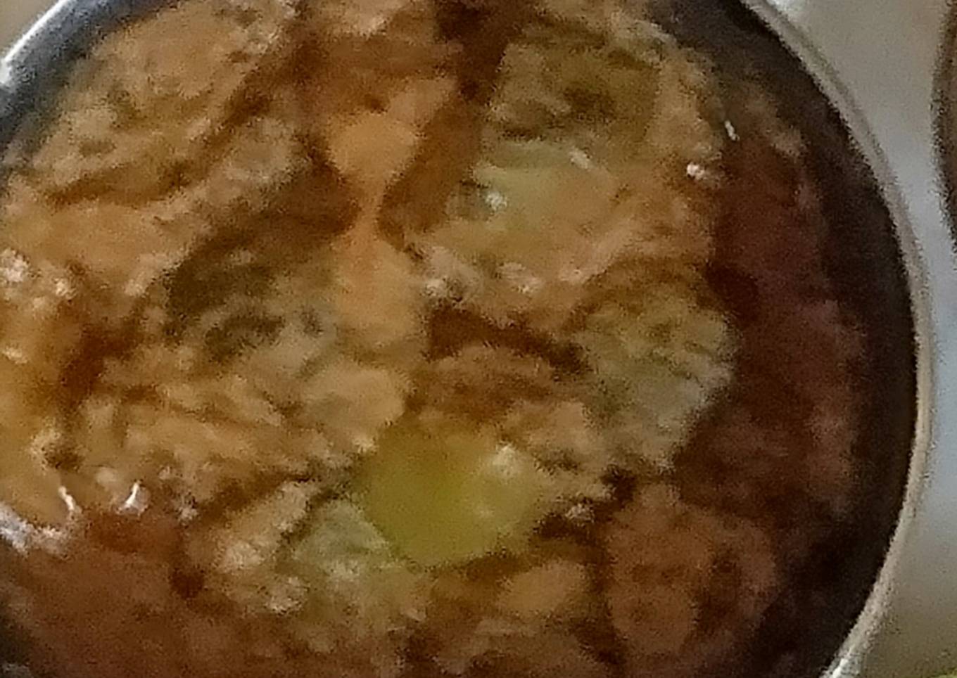 Capsicum soya vadi korma