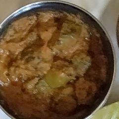 A picture of Capsicum soya vadi korma.