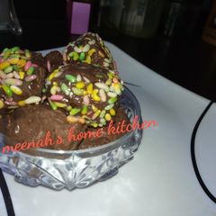 A picture of Potato truffles.