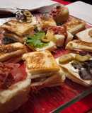 Canapés fáciles para cena rápida