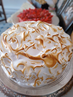 Una foto de Torta de limón merengada