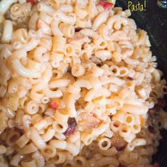 A picture of Tomato Saucy Pasta!.