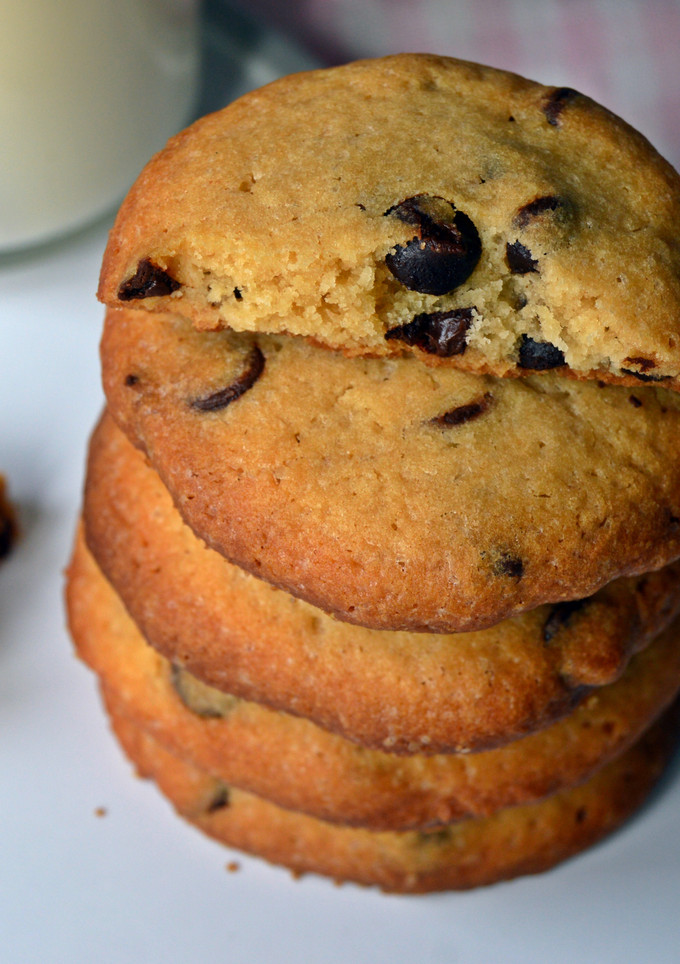 Una foto de Galletas con chips de chocolate
