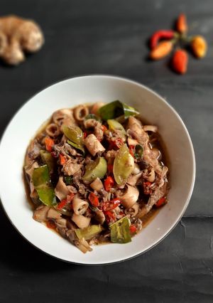 Foto resep Cumi Kering Tomat Ijo