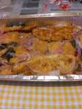 Pollo in carpione con cipolle