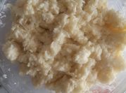 Una foto de coliflor hervida