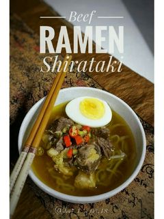 Foto resep Beef Ramen Shirataki
