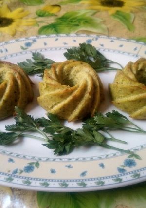 Une photo de Flan à la courgette