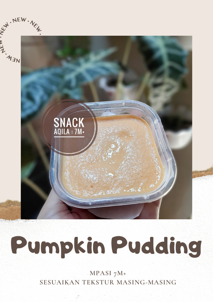 Foto resep SNACK 7M+ : Pumpkin Pudding