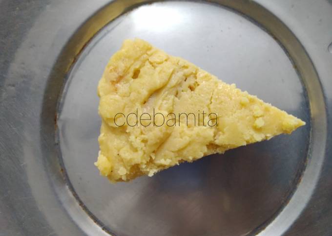 Mysore Pak recipe (without sugar)