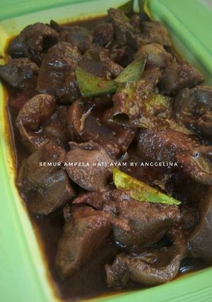 Foto resep Semur Ampela Hati Ayam