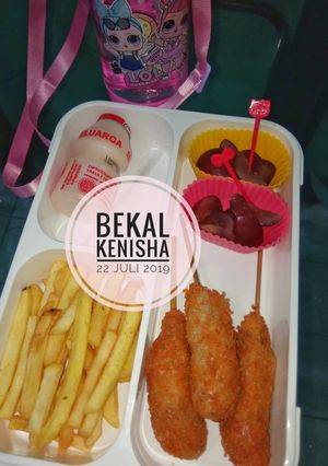 Foto resep Bekal sekolah sempol cireng sehat