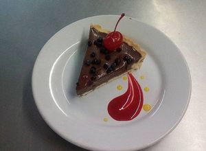 Una foto de Tarta de Nutella para Navidad