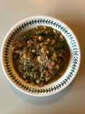 Chicken, Parma ham & bean supper
