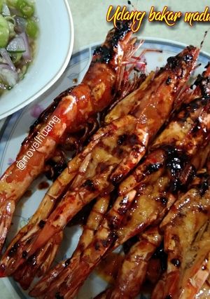 Foto resep Udang bakar madu