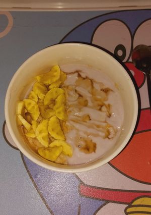 Foto resep Oatmeal Pisang
