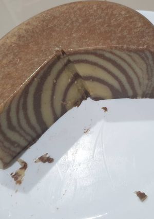 Foto resep Puding Zebra ROTI TAWAR