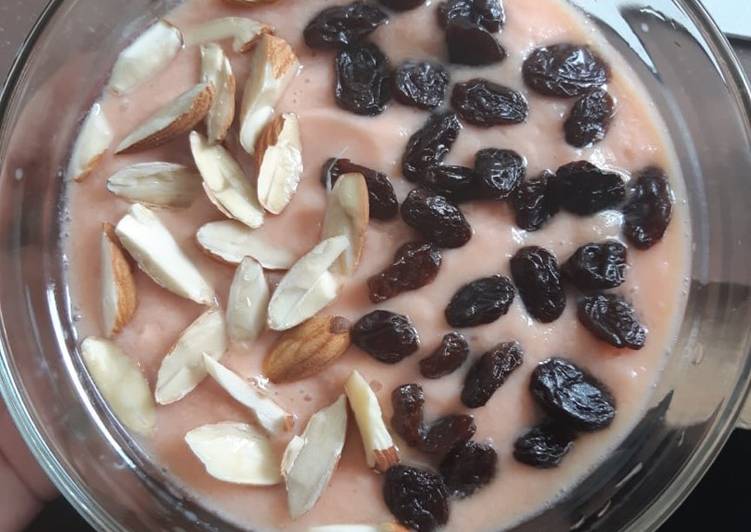 Resep Mix smoothies bowl Anti Gagal