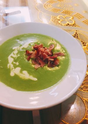 Hình của món Súp đậu Hà Lan.