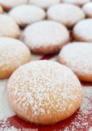 A picture of Australian Kahk (Eid Cookies).