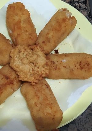 Una foto de Croquetas, con las sobras del cocido