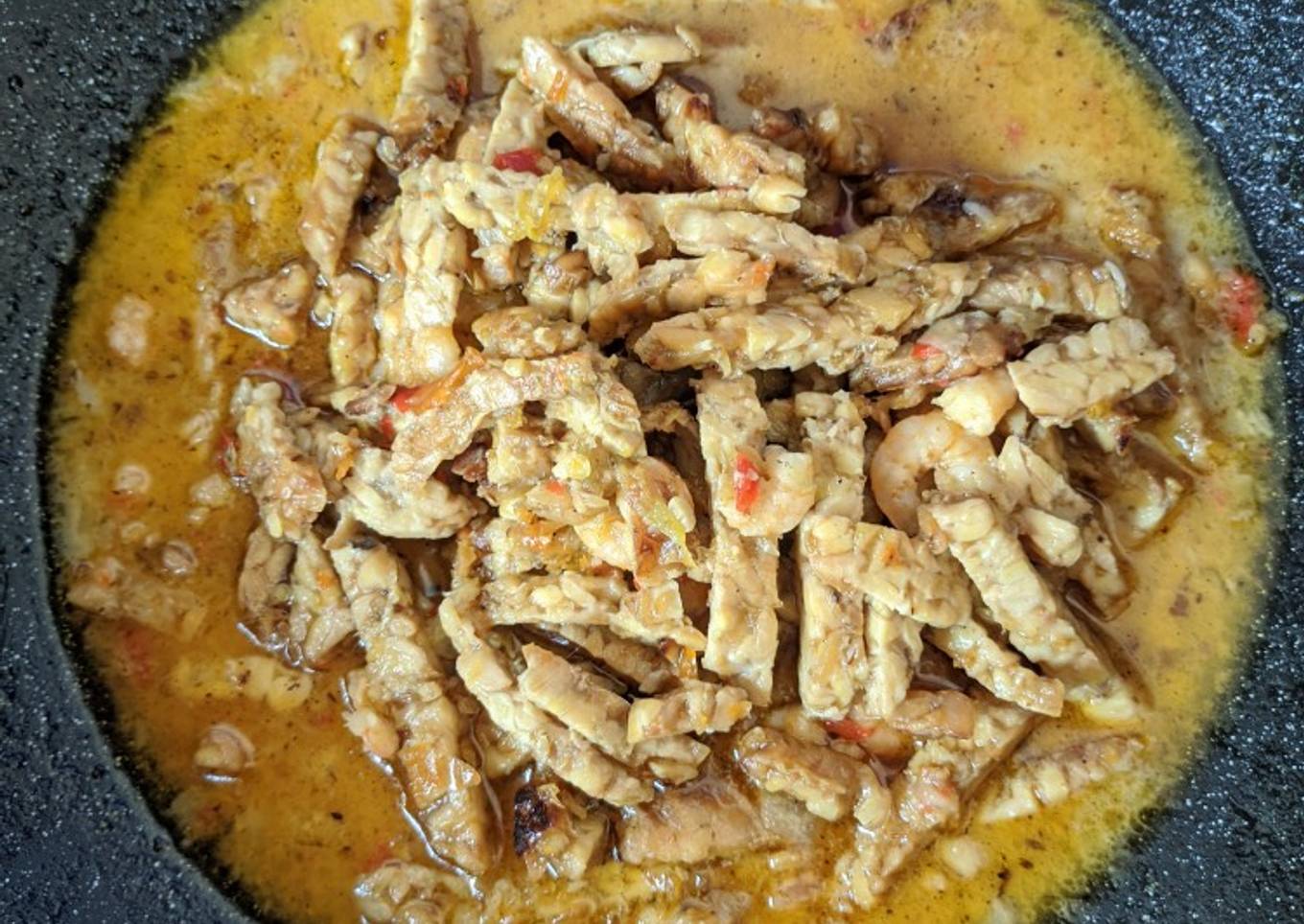 Sayur tempe pedhas