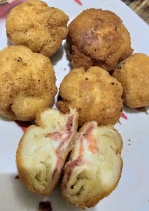 Foto resep Bola - Bola Kornet Keju Leleh