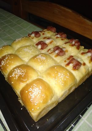 Foto resep Roti Sobek 2 rasa - Metode Tangzhong