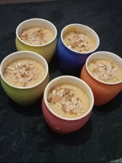 A picture of Mango ice cream.