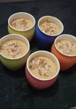 A picture of Mango ice cream.