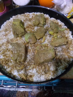 صورة لوصفة فته اللحم اللذيذه
