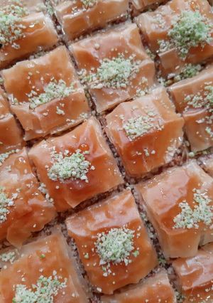 صورة لوصفة بقلاوة فيلو