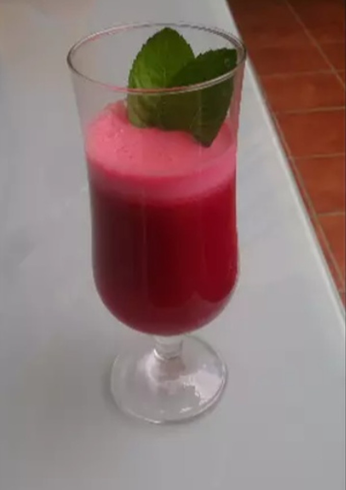 Una foto de Batido de remolacha detox